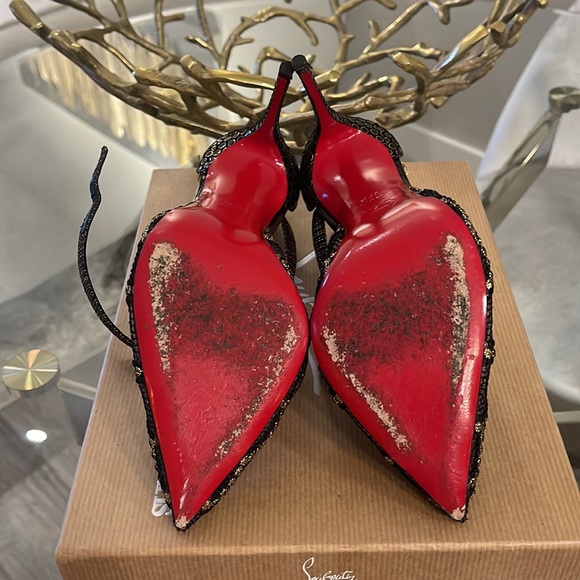 Christian Louboutin Twistissima 100mm size 37.5 - Picture 4 of 6